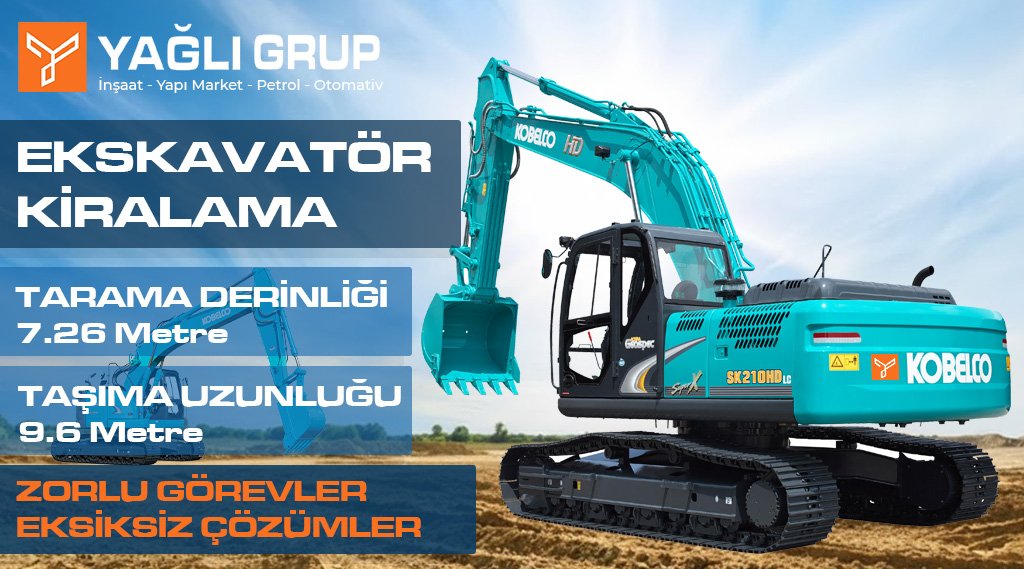 Karabük Ekskavatör Kiralama | Operatörlü İş Makinesi Hizmeti