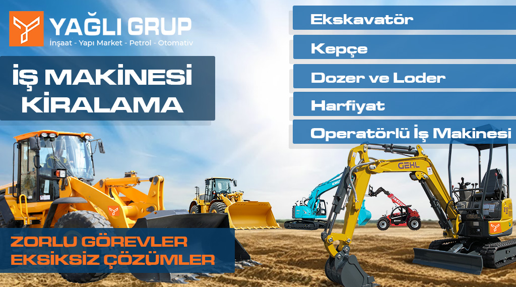 Karabük İş Makinesi Kiralama | Ekskavatör, Kepçe ve Hafriyat Hizmetleri